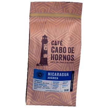 Caf de especialidad en grano Cabo de Hornos Tostado en Chile Variedad Nicaragua Arbica