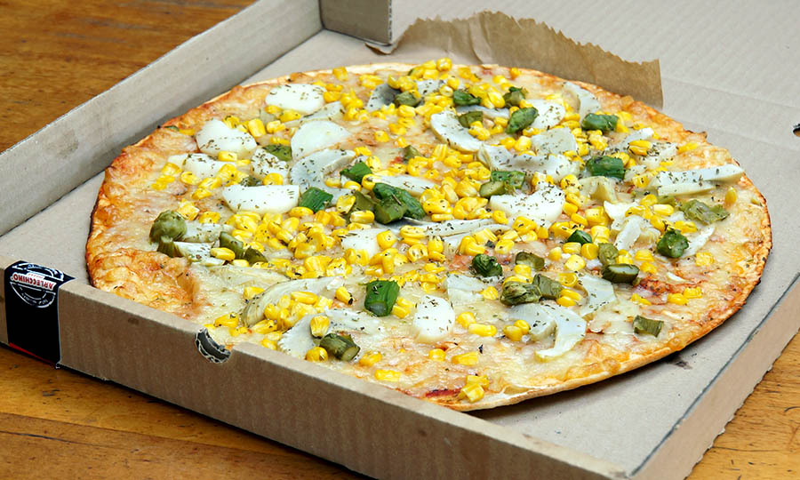 Pizza grande vegetariana