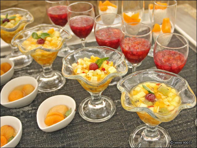 Fruta en conserva - El Boho - Hotel Sheraton