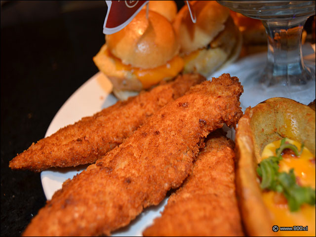 El crunchie Tupelo Chicken - Hard Rock Caf Santiago (Mall Costanera Center)
