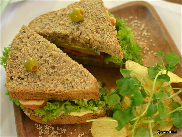 Sandwich Especialidad Vegana - Caf de la Candelaria