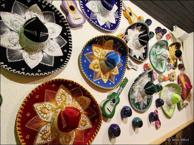 Detalle de la decoracin Mexicana en Rosita - Rosita - Bellavista