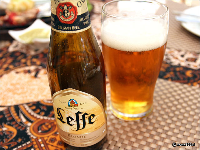 Cerveza belga Leffe Blonde - Rishtedar - Providencia