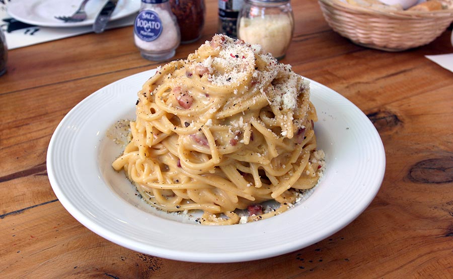 Spaghetti Carbonara - Mattarello