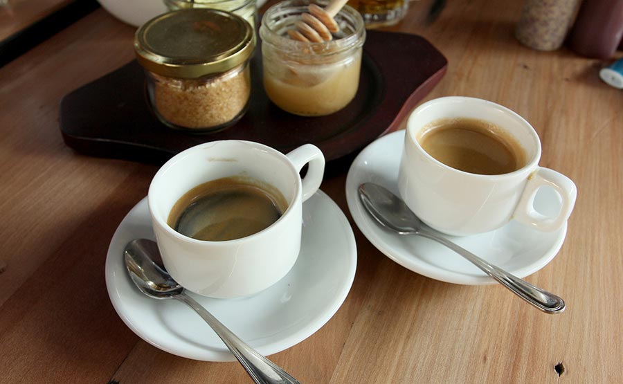 Caf Espresso y Ristretto