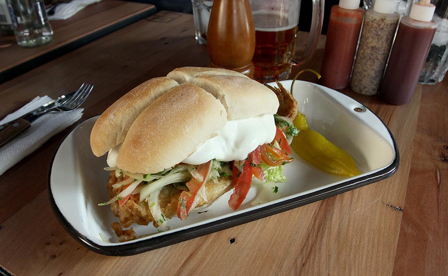 Sándwich de Pescado Frito