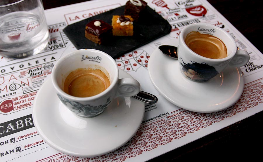 Caf Espresso y Ristretto - La Cabrera Chile Alonso de Crdova