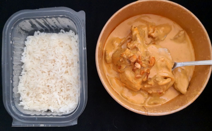 Massaman Curry de Lomo con arroz jazmn  