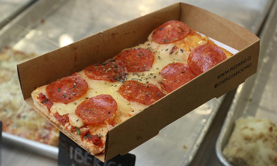 Pizza al corte Pepperoni - Pizzario