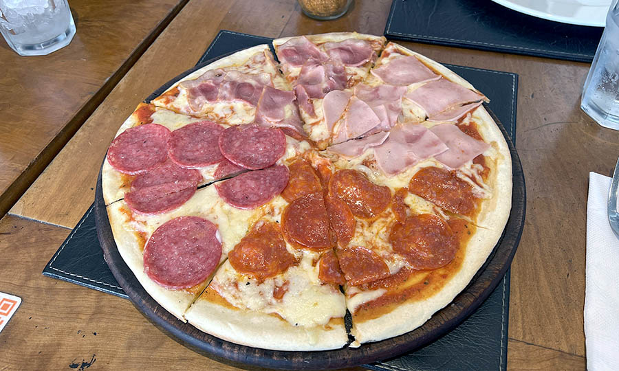 Pizza 4 campos - La Pizzarra