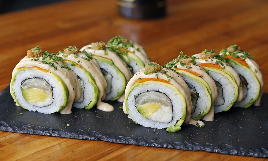Nikkei tiradito roll  - Kambo Vegan Sushi