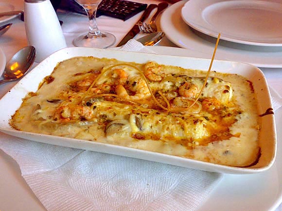 Canelloni Domnica rellenos de ricota, centolla y camarones - Domenica Pastas