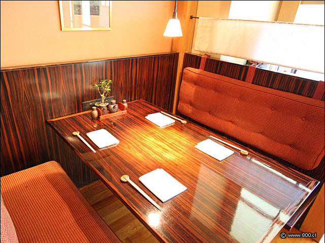 Mesa del comedor japons - Matsuri - Mandarin Oriental Santiago