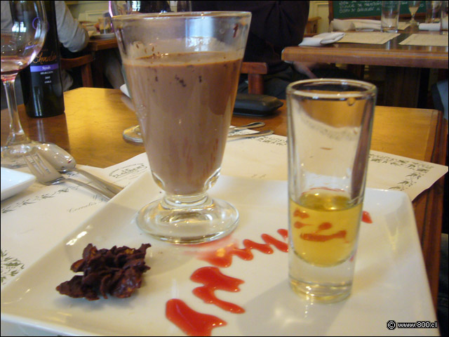 Sopa de Chocolate al Jengibre - Le Flaubert