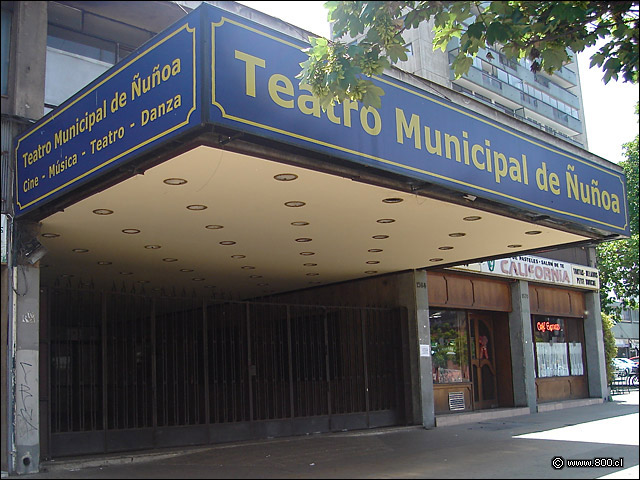 Fachada - Teatro Municipal de uoa