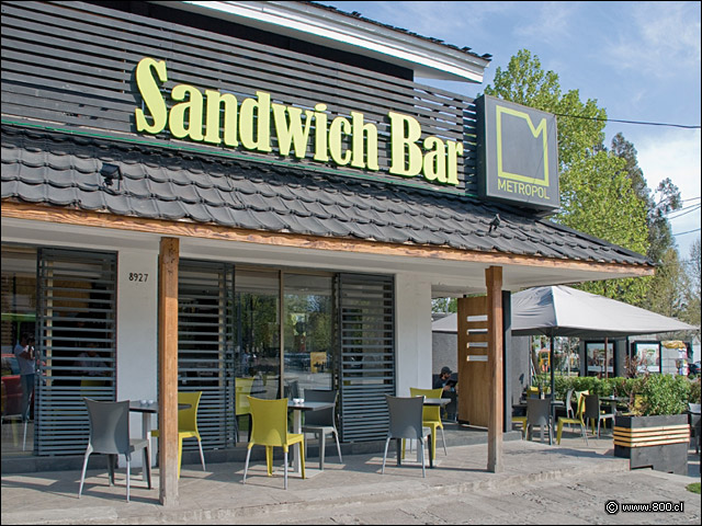 Fachada - Metropol Sandwich Bar (Vitacura)