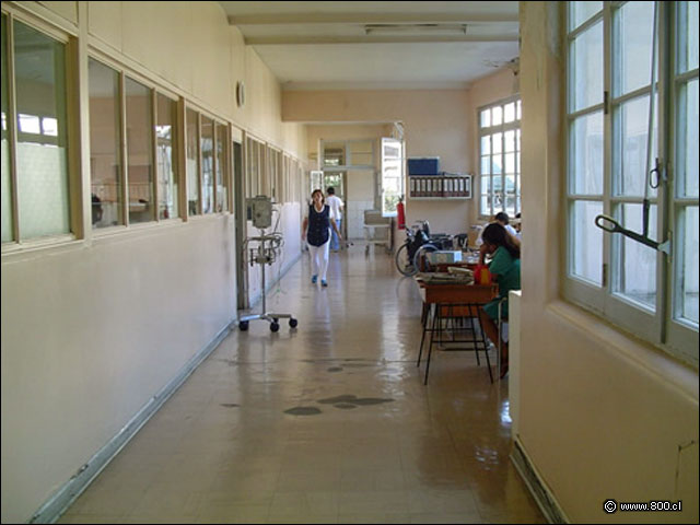Pasillo interior  - Hospital Salvador