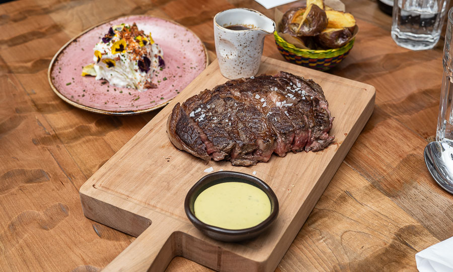 Bife de wagyu de Steak House Limeño