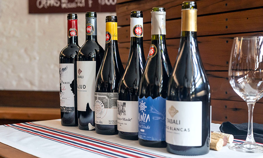 Selección de los mejores vinos catados mostrados a la prensa especializada