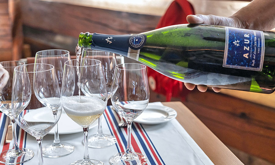 Vino degustado en el evento de lanzamiento de la Guía Mesa de Cata 2024 en Baco