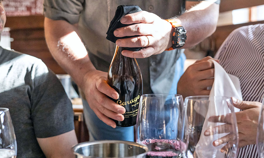 Vino degustado en el evento de lanzamiento de la Guía Mesa de Cata 2024 en Baco