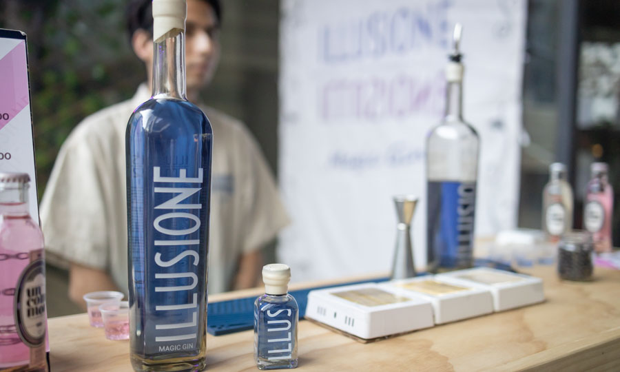 El azul gin Illusione