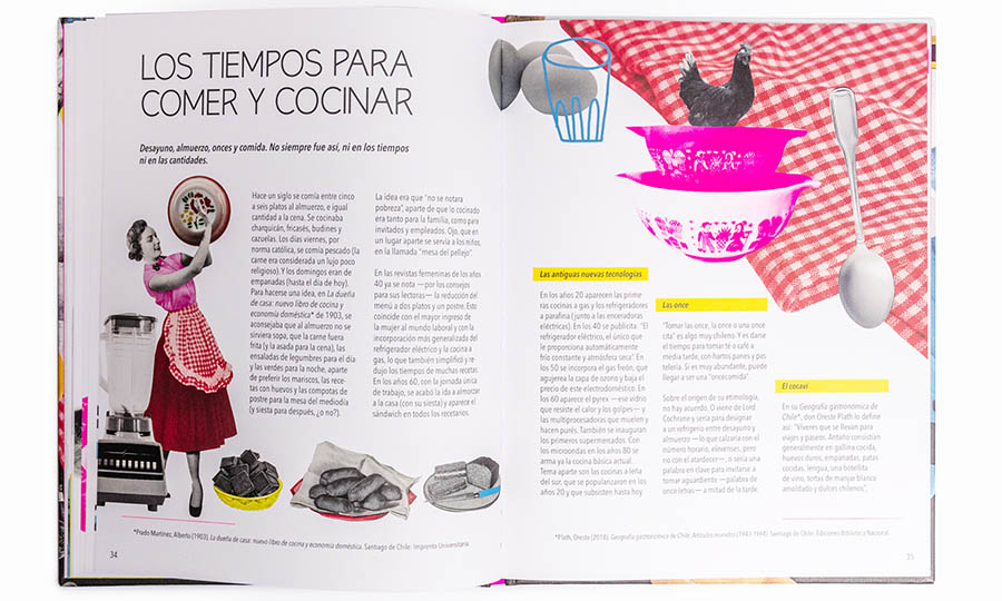 Capítulo Los tiempos para comer y cocinar del libro Chile, chicha y chancho