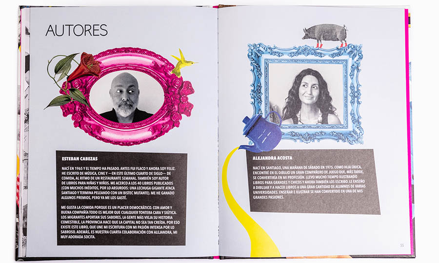 Los Autores del libro Chile, chicha y chancho