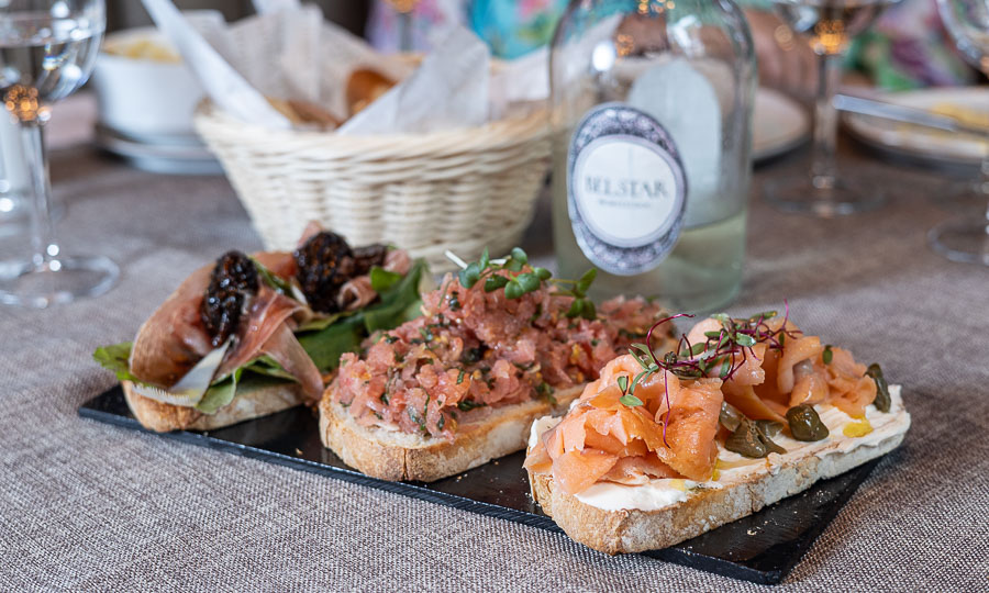 Antipasto: Bruschettas alla Fechoría