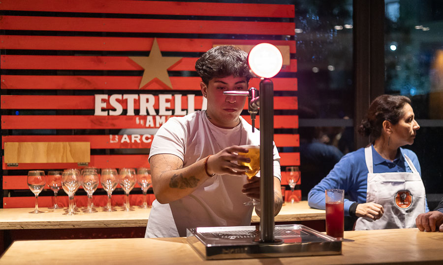 Barra de Estrella Damm