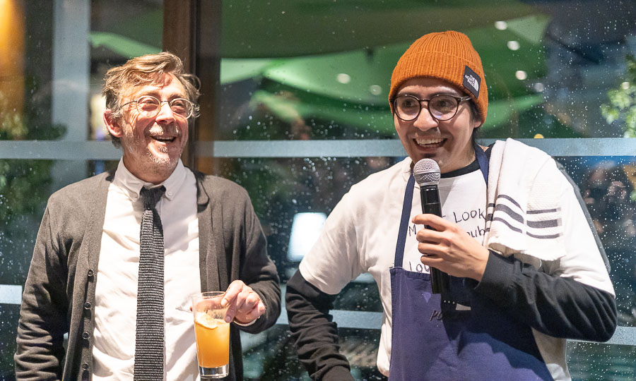 Marcelo del Pino y Miguel Larraguibel
