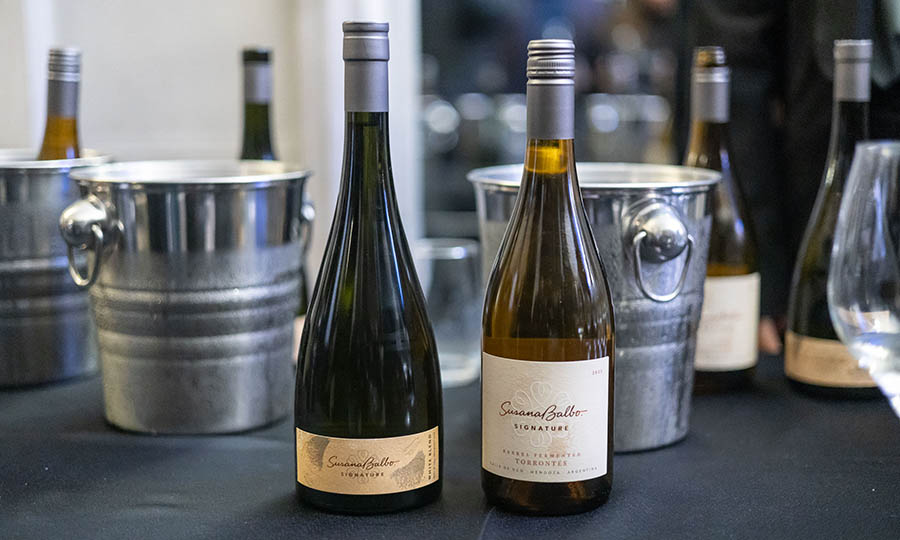 Los vinos que se probaron Experiencia Estrellas Michelin en Santiago