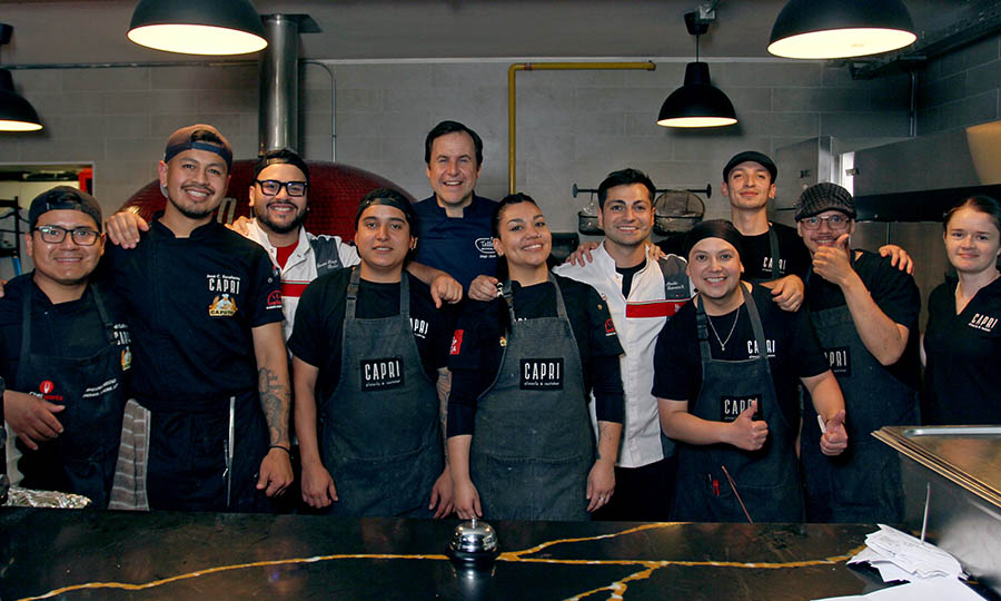 El equipo de cocina