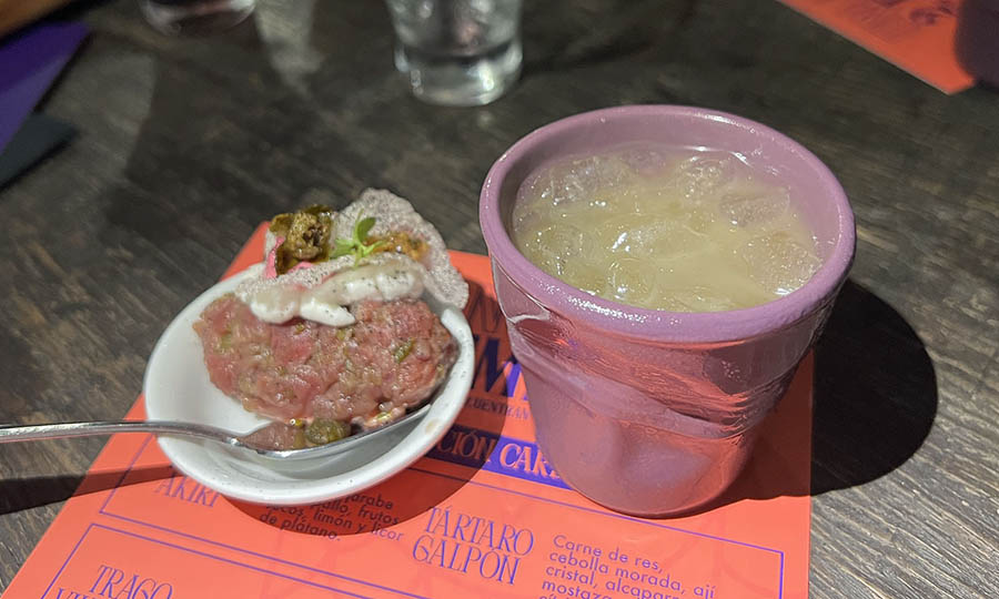 La degustaci�n en maridaje: Chile