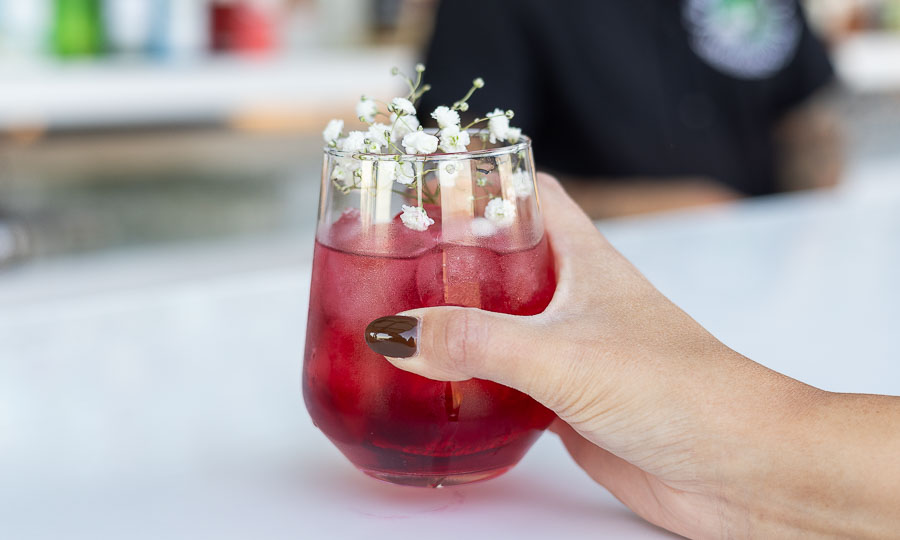 Cóctel Maqui spritz