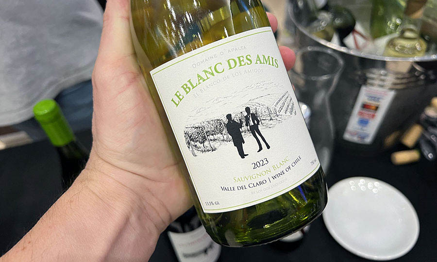 Vino elegido en Meet and Drink navidad 2024