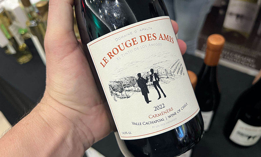 Vino elegido en Meet and Drink navidad 2024