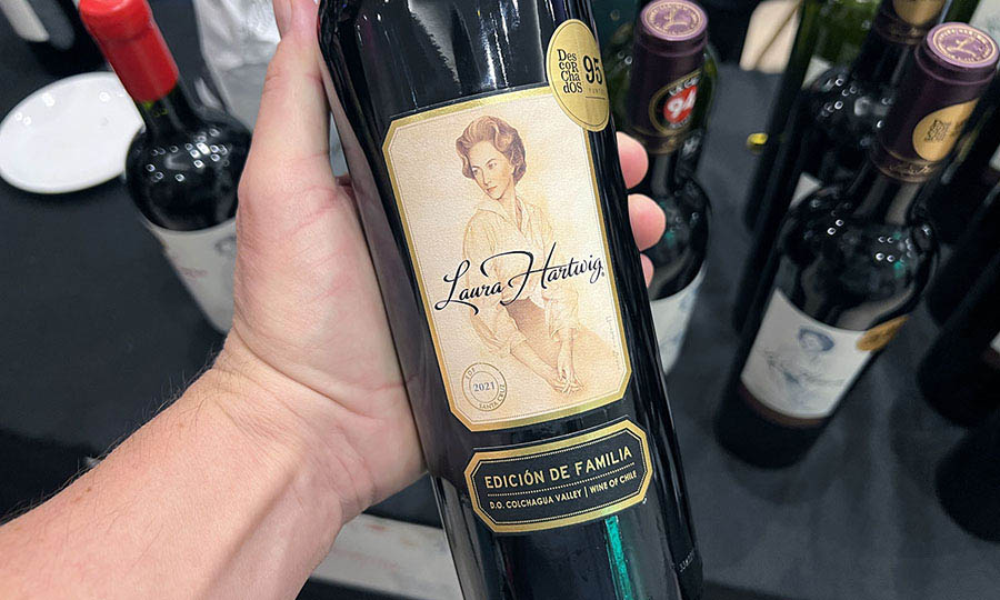 Vino elegido en Meet and Drink navidad 2024