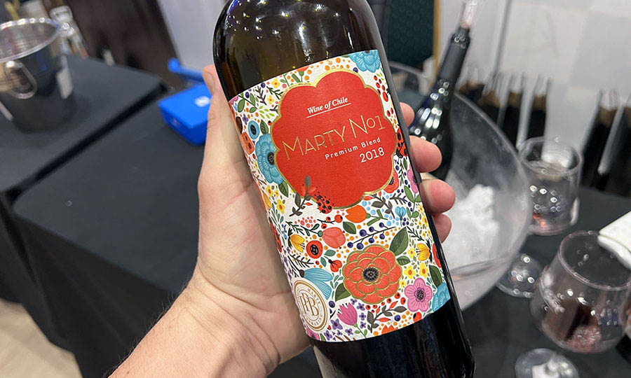 Vino elegido en Meet and Drink navidad 2024