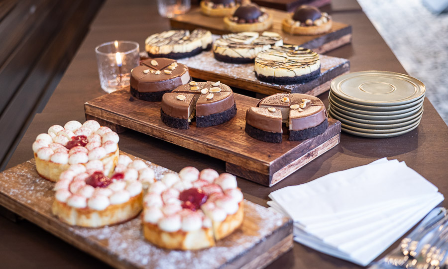 Parte de la degustacin de postres