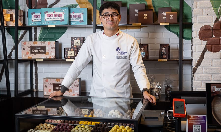 El Chef de Brussels Heart of Chocolate, Miguel Angel Gonzlez