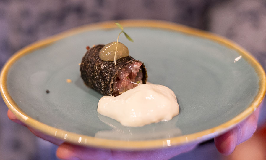 Algunas degustaciones probadas en el evento