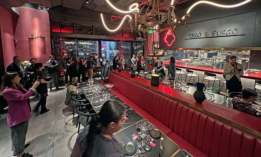 Panormicas del evento de lanzamiento de Diablo
