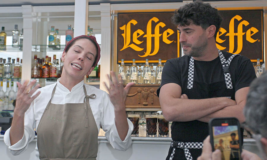 La presentación de platos