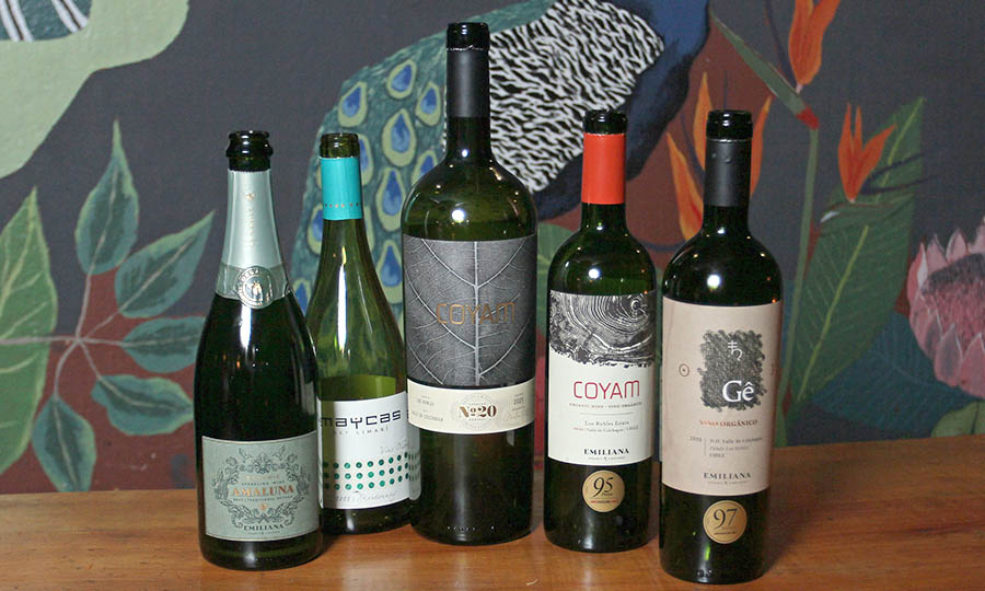 Los vinos de Emiliana en el 4º Tapas y Copas de Casaluz
