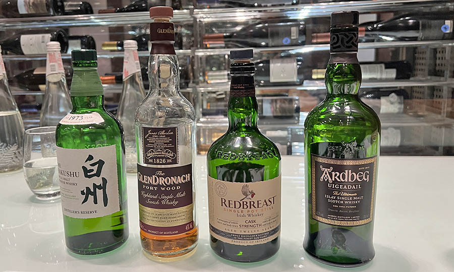 Los whisky de la cata