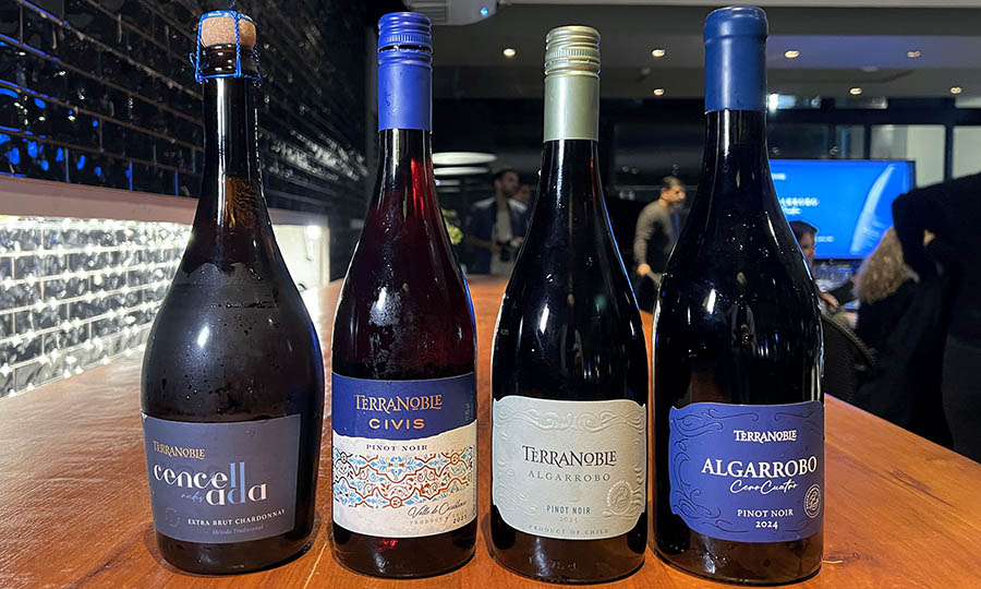 Los Pinot Noir de Terranoble para la cena