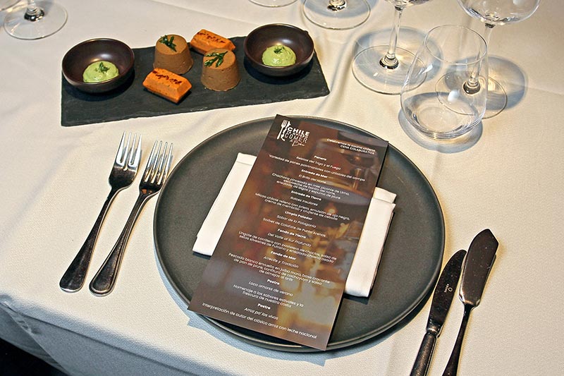 Los platos y maridajes de la cena chilena