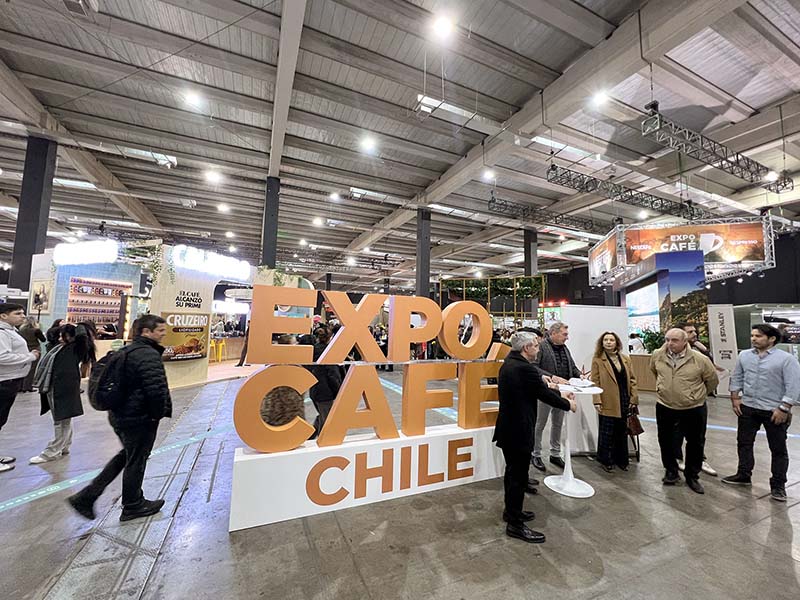 Un registro de lo que fue Expo Caf� 2026 en Espacio Riesco