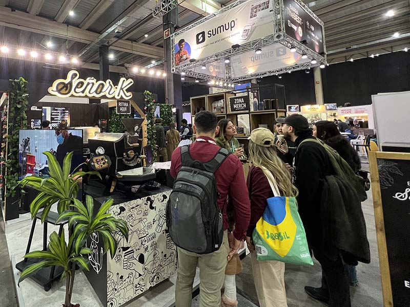 Un registro de lo que fue Expo Caf� 2026 en Espacio Riesco